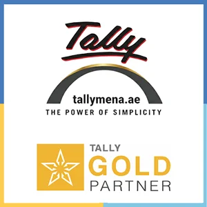 tally mena solutions gold partner logo - azonsoft IT Solutions