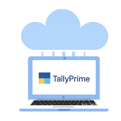 Tally on Cloud secure access illustration