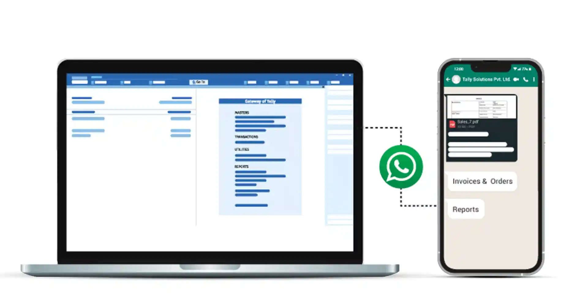 tally prime whatsapp feature on tally mena solutions